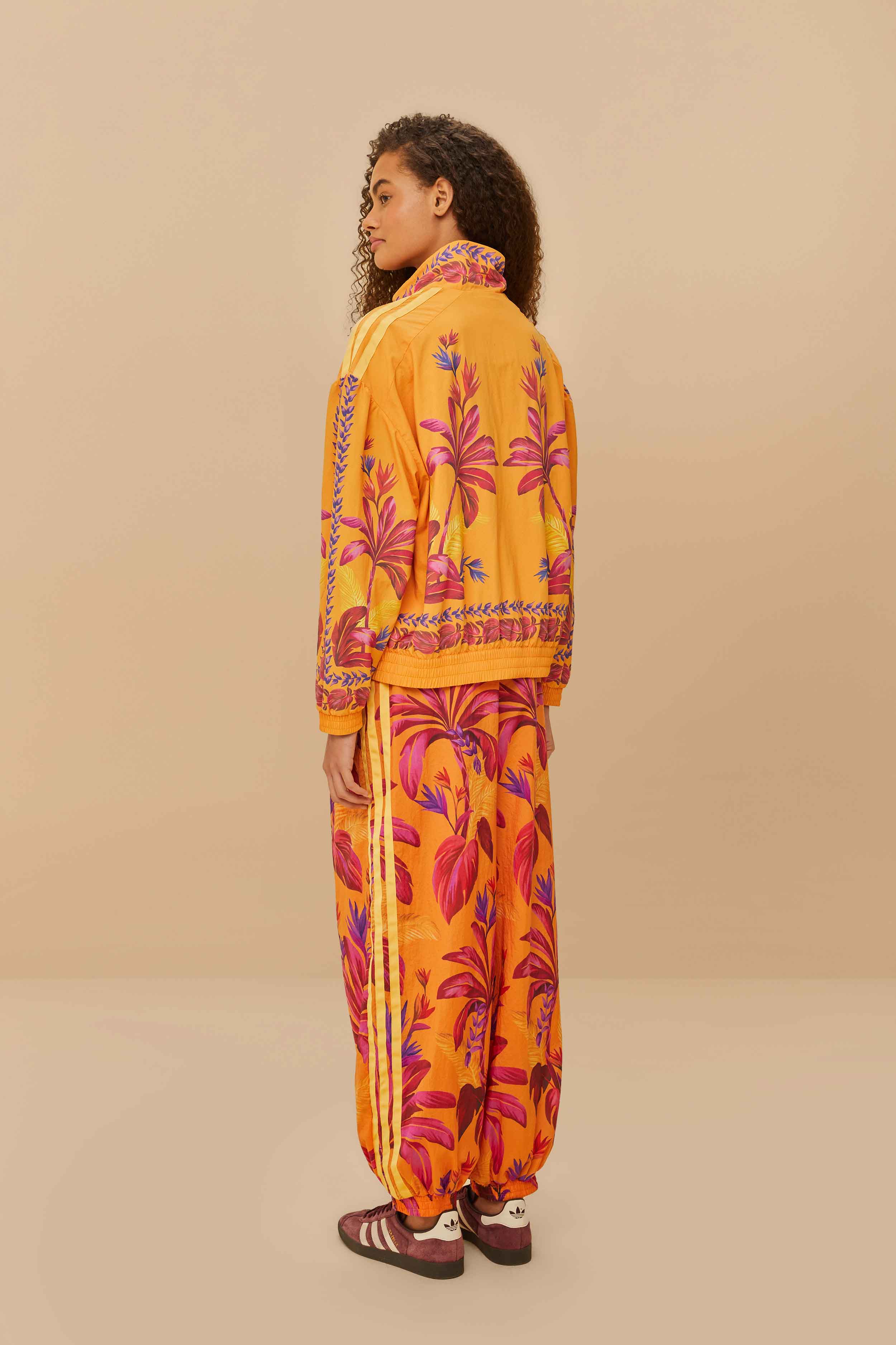 Adidas Tropical Breeze Bright Orange Pants - Image 3