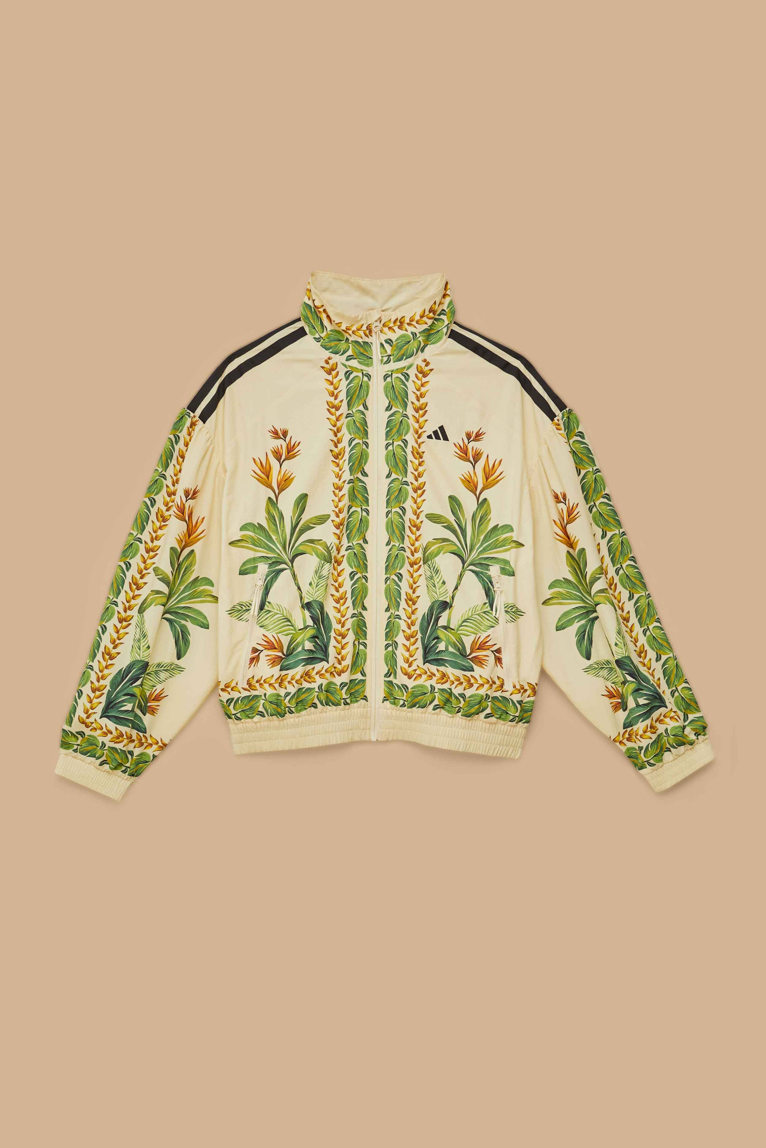 Adidas Tropical Breeze Cream White Jacket - Image 5