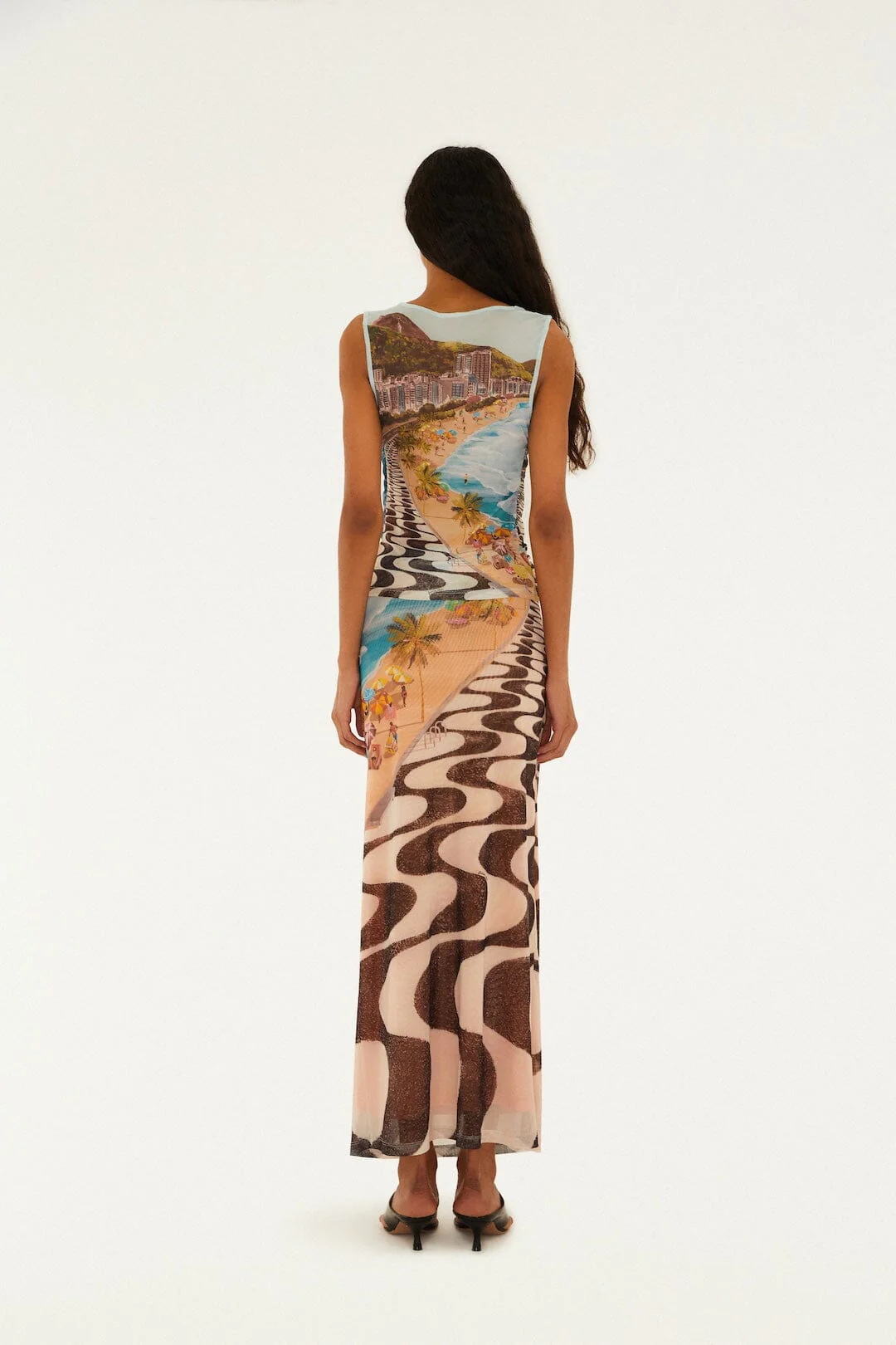Multicolor Copacabana Beach Skirt - Image 3