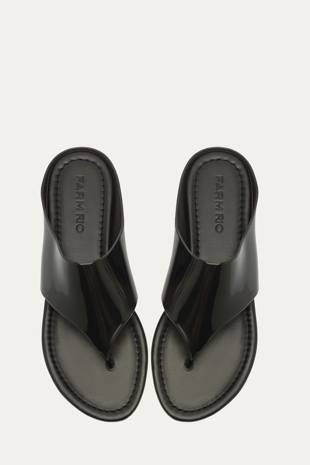 Black Jelly Flat Sandal - Image 4