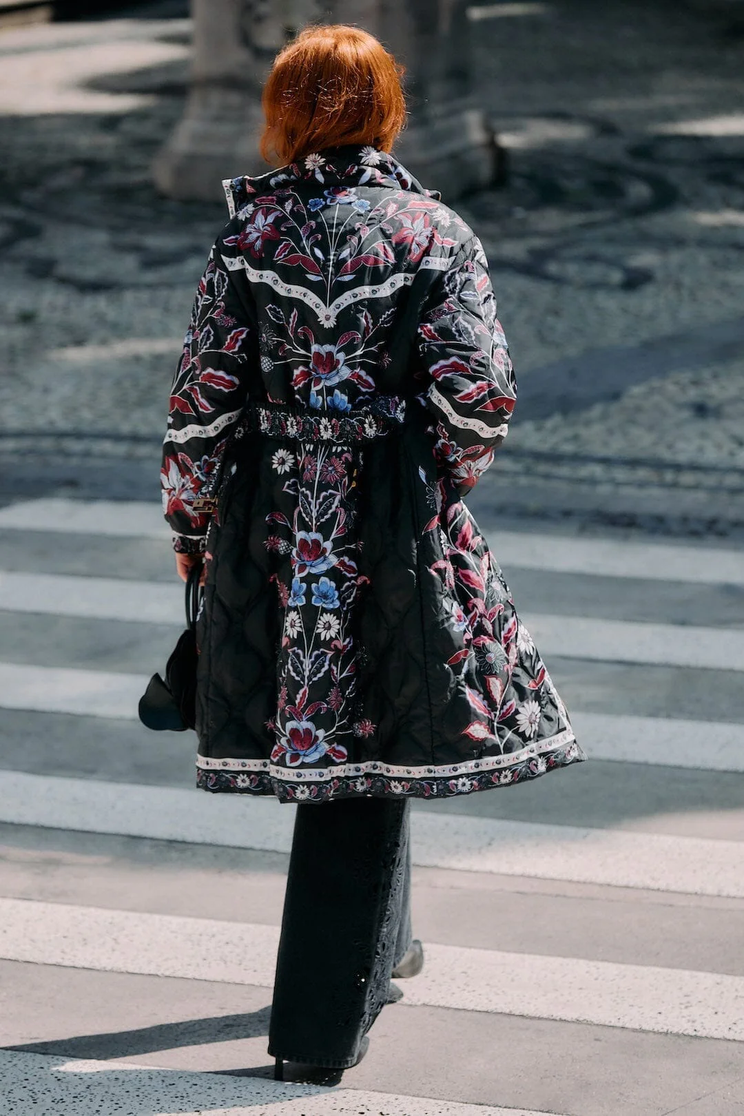 Black Marcelle Reversible Maxi Puffer Jacket - Image 3