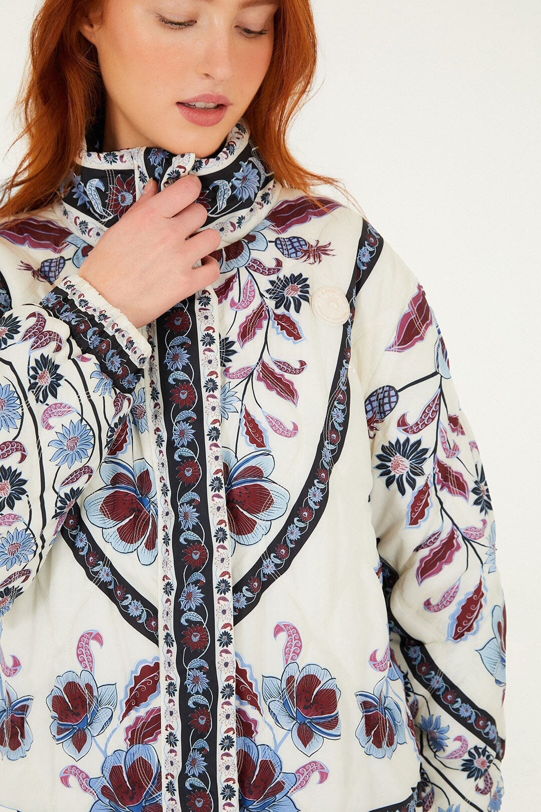 Black Marcelle Reversible Maxi Puffer Jacket - Image 5